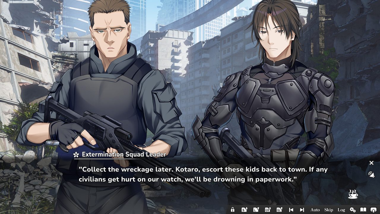 Amai Daichi and Kosame in COCORO